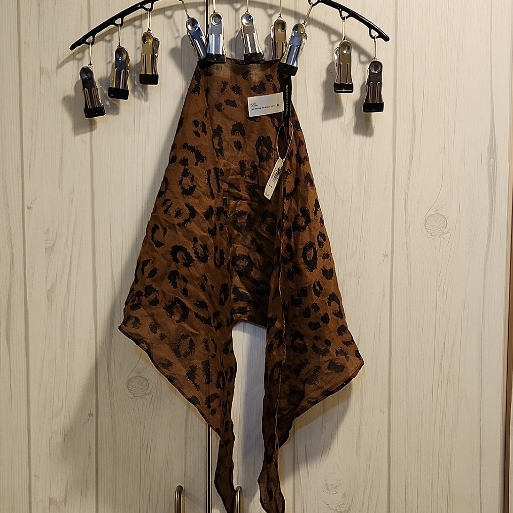 Leopard Print Scarf